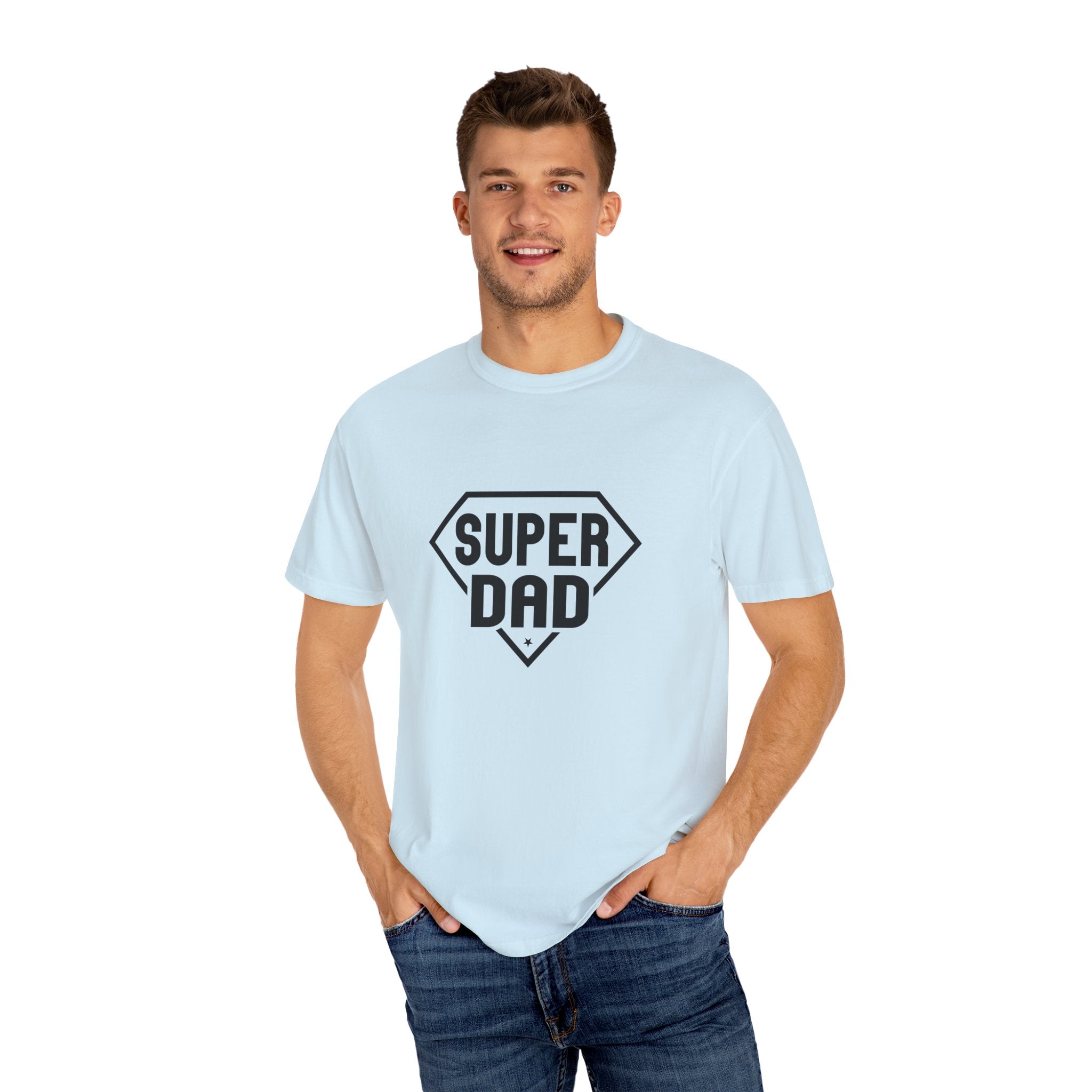 Super Dad Unisex Garment-Dyed T-Shirt | Perfect Gift for Father's Day