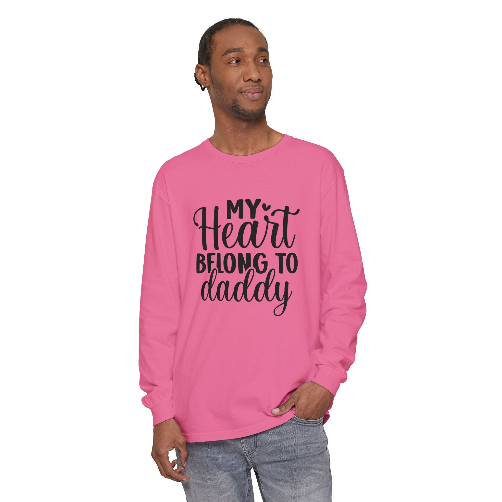 Unisex Garment-dyed Long Sleeve T-Shirt