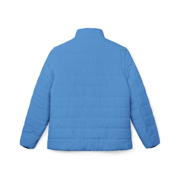 Skyblue Stylish Women’s Puffer Jacket, Cozy Winter Coat, Trendy Outerwear, Outdoor Fashion, Fall/Winter Essential