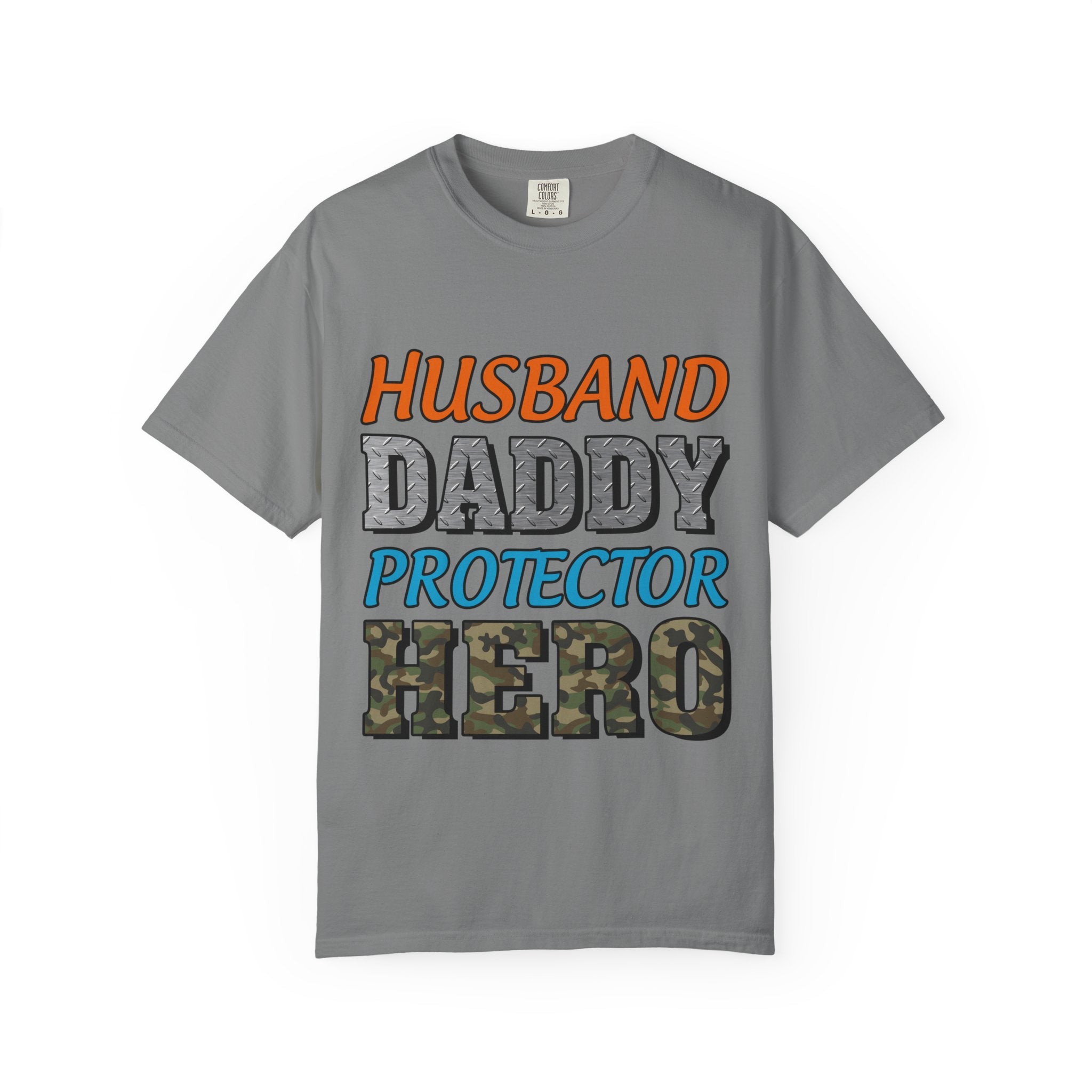Hero Dad Unisex Garment-Dyed T-Shirt | Perfect Gift for Father's Day