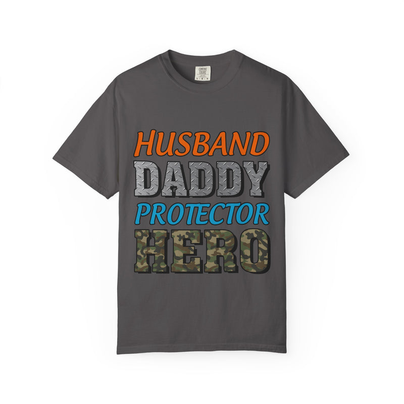 Hero Dad Unisex Garment-Dyed T-Shirt | Perfect Gift for Father's Day