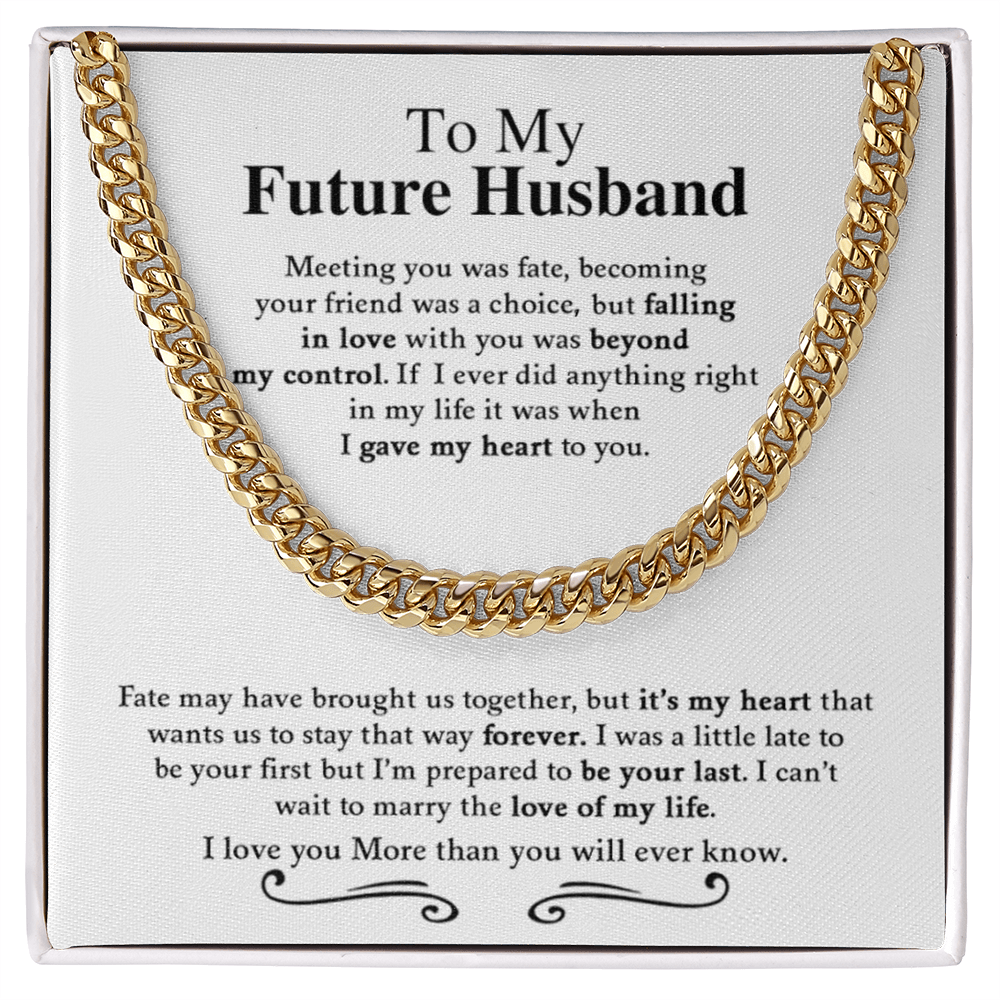Cuban Link Chain Men