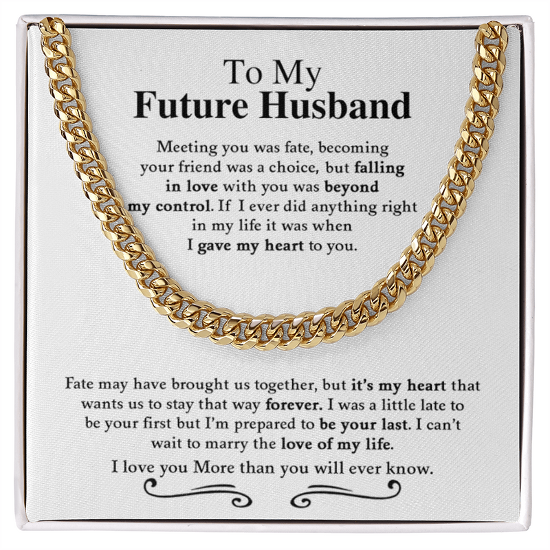 Cuban Link Chain Men