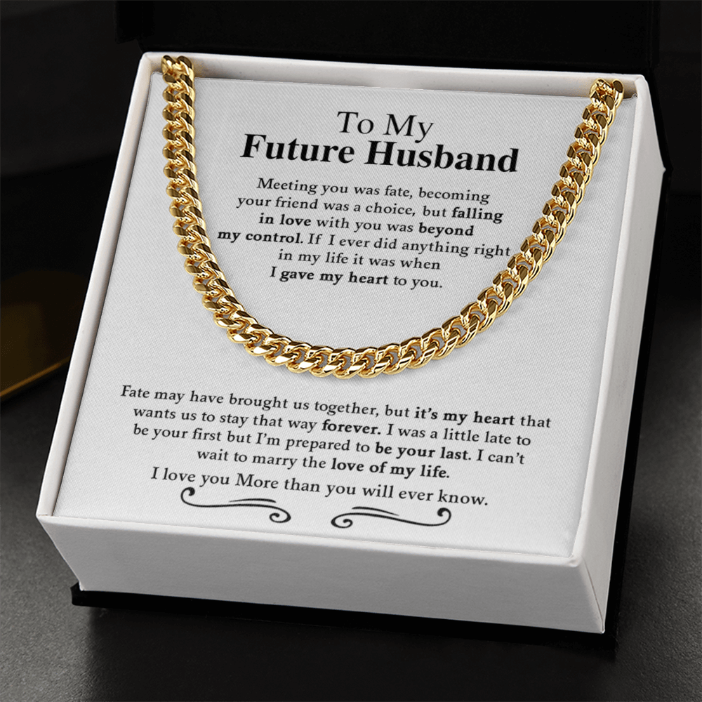 Cuban Link Chain Men