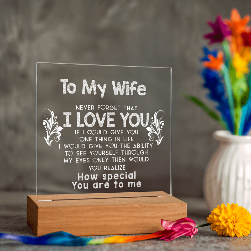 Square Acrylic Plaque