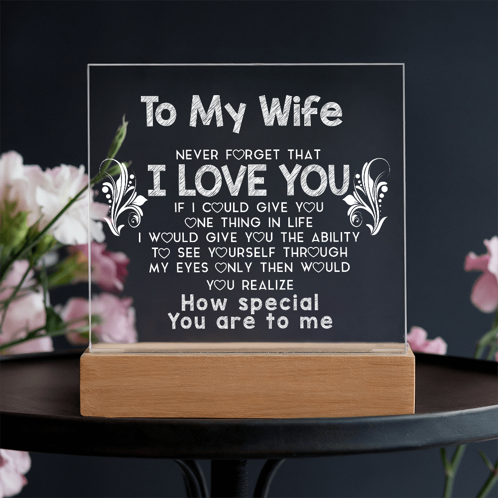 Square Acrylic Plaque
