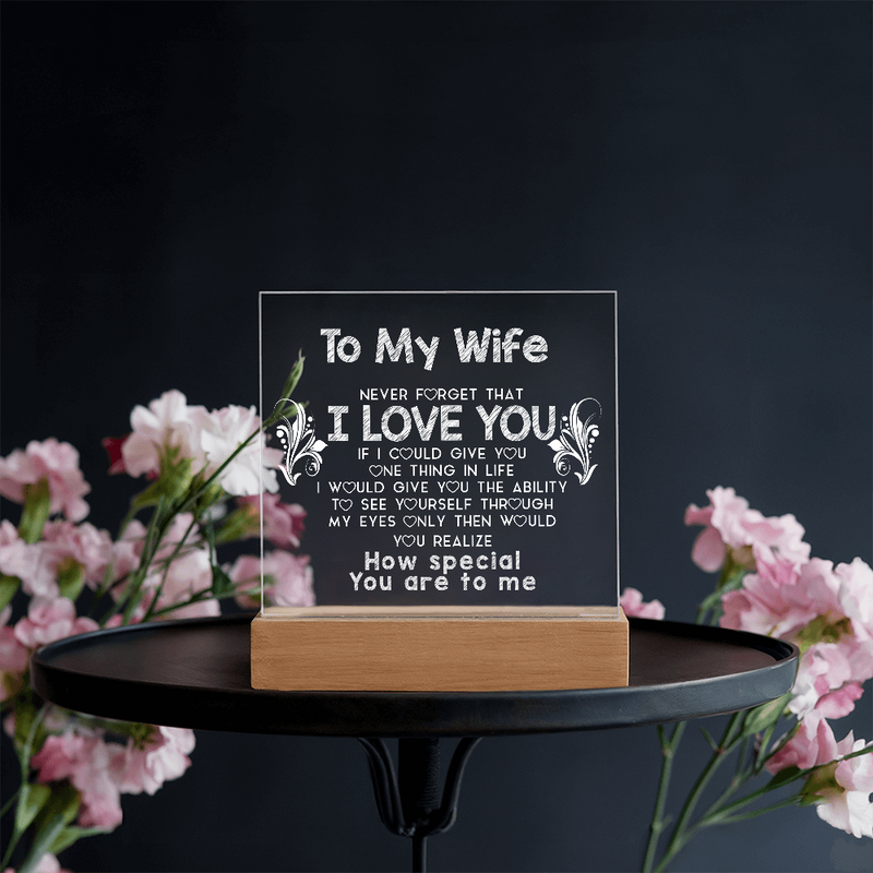 Square Acrylic Plaque